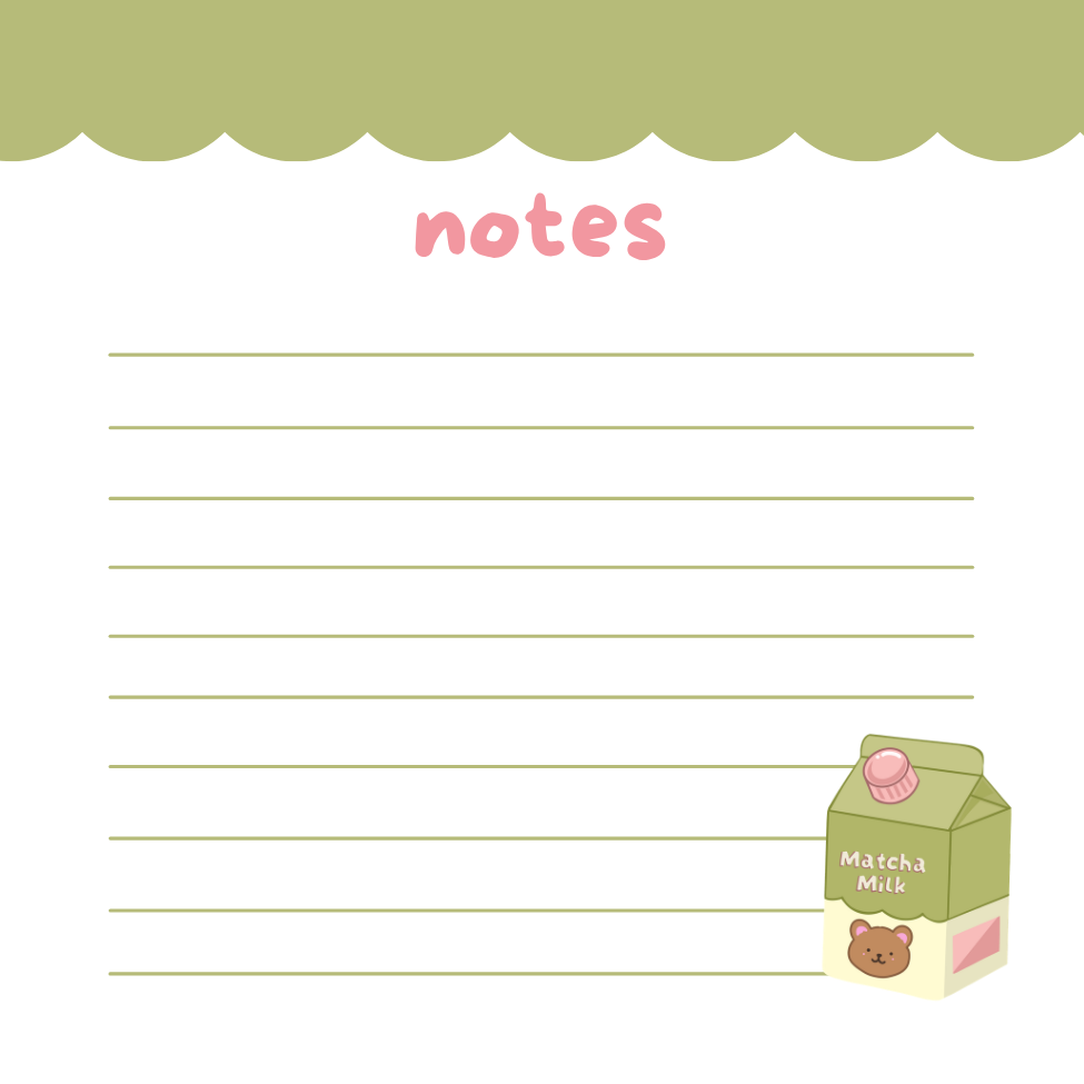 So Matcha To Do Memo Pad