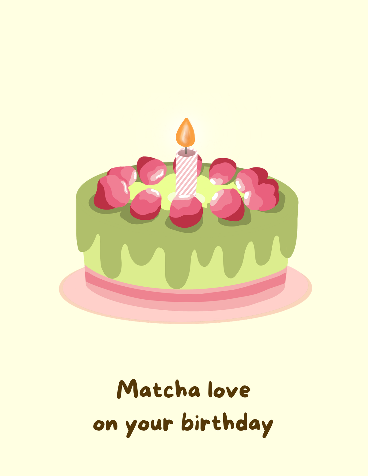 Matcha Love On Your Birthday