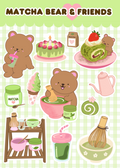 Matcha is Life Sticker Sheet