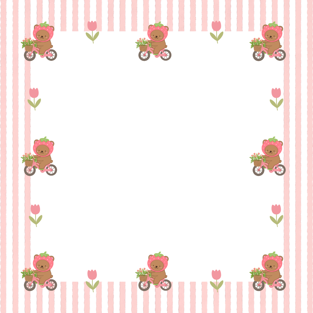 Strawberry Matcha Memo Pad